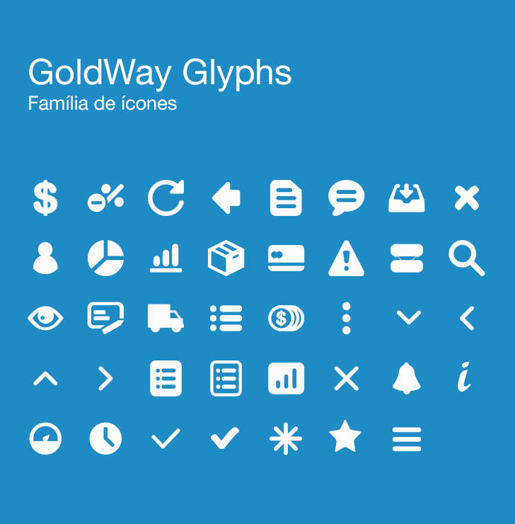GoldWay Glyphs